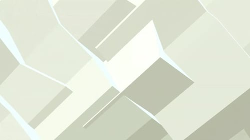 Clean Modern Geometric Shapes Animated Background Loop