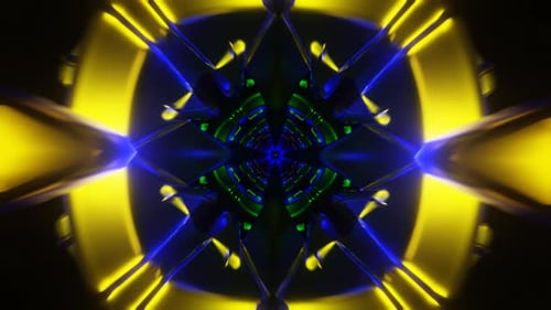 Surrender to the Enchanting Allure of a Background Alive with Flashing Designs