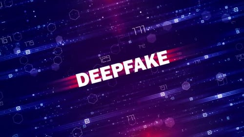 Deepfake Tech Background