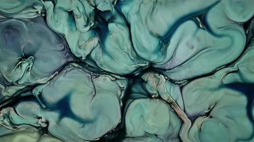 Formes de diffusion de peinture à l'encre abstraite 023