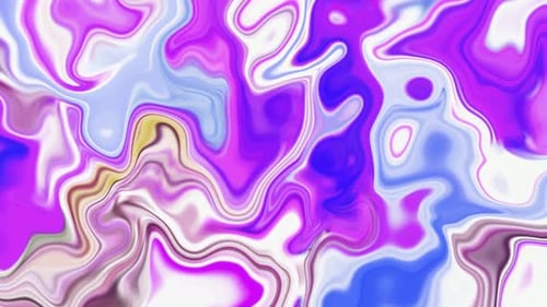 Psychedelic Fluid Abstract Colorful Motion Background