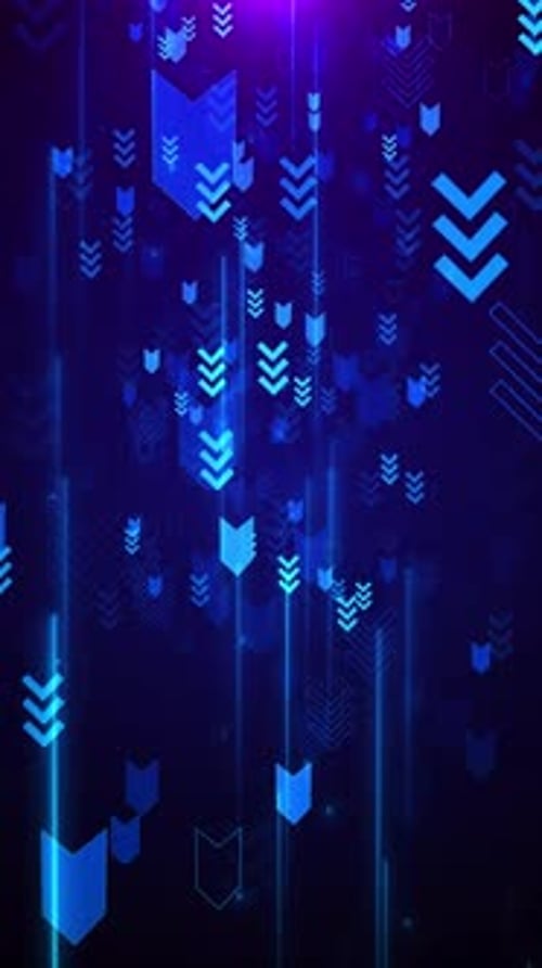 Abstract digital technology background. Digital Surface System Internet AI, metaverse, , big data, d