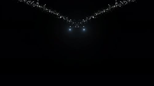 Sparkling Particles Background