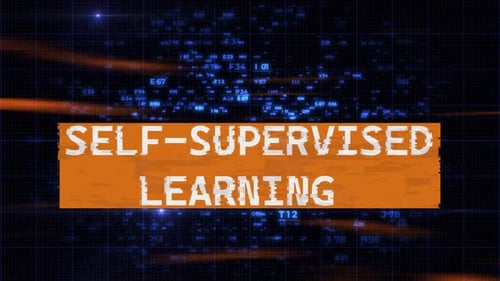 Futuristic Digital Data Grid Text Reveal Animation