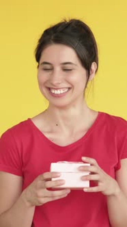 Woman Receives Birthday Present With a Smile