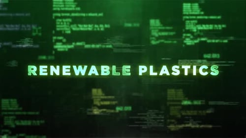 Futuristic Digital Code Text Reveal Opener