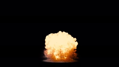 Massive Realistic Fire and Smoke Explosion Visual Effect