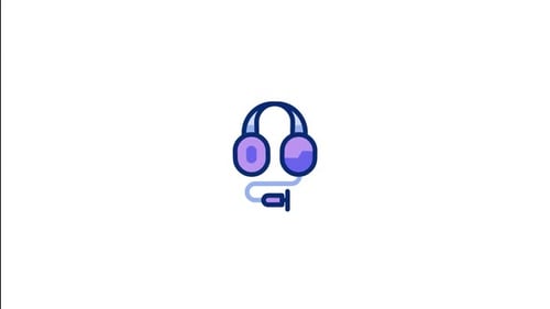 Headphones Animated Icon