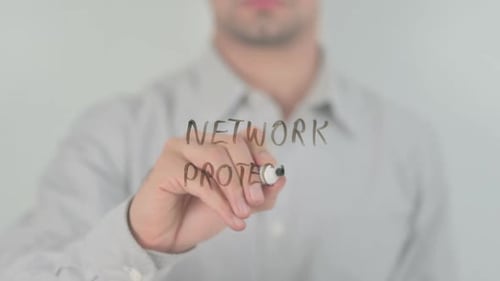Network Protection, Writing on Transparent Screen