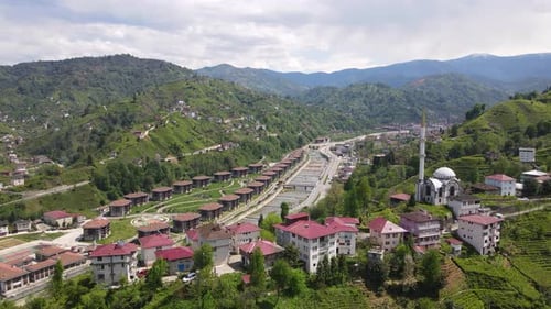 Distrito de Guneysu en Turquía
