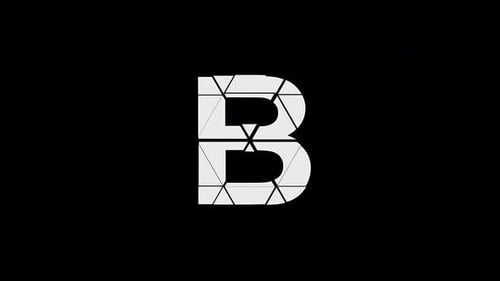 Abstract Geometric Letter B Logo Reveal Animation