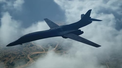 BOMBARDERO ESTRATÉGICO SUPERSÓNICO ROCKWELL B-1 LANCER