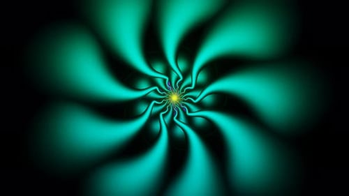 Une danse envoûtante de néons sur fond palpitant