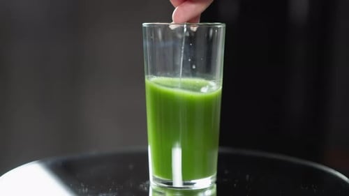 Testing Freshness of Green Vegetable Juice