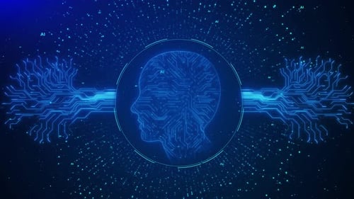 Inteligencia artificial Inteligencia artificial Cerebro digital Big Data Aprendizaje profundo Máquina informática IoT Internet de