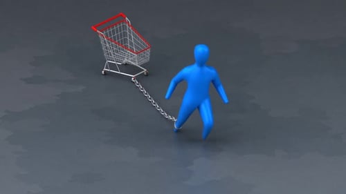 Burden symbol - 3D Animation