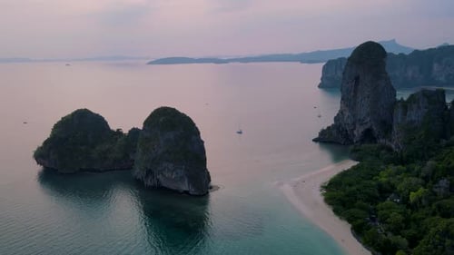 Railay Beach Krabi Thailand the Tropical Beach of Railay Krabi