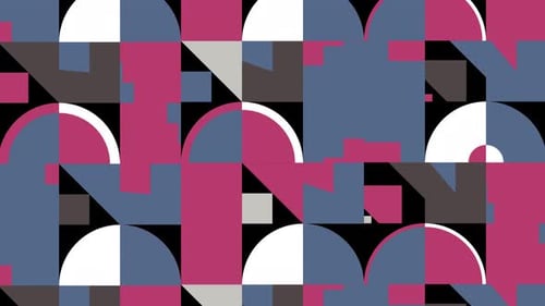 Abstract Geometric Pattern Loop Background