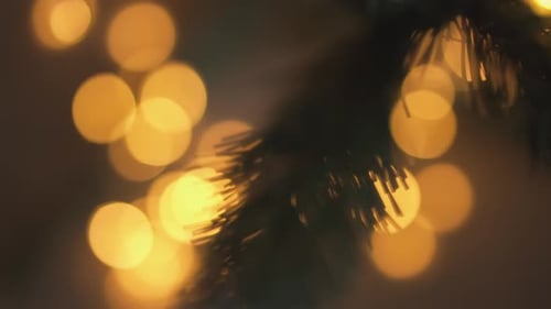 Christmas Lights Bokeh in Soft Focus