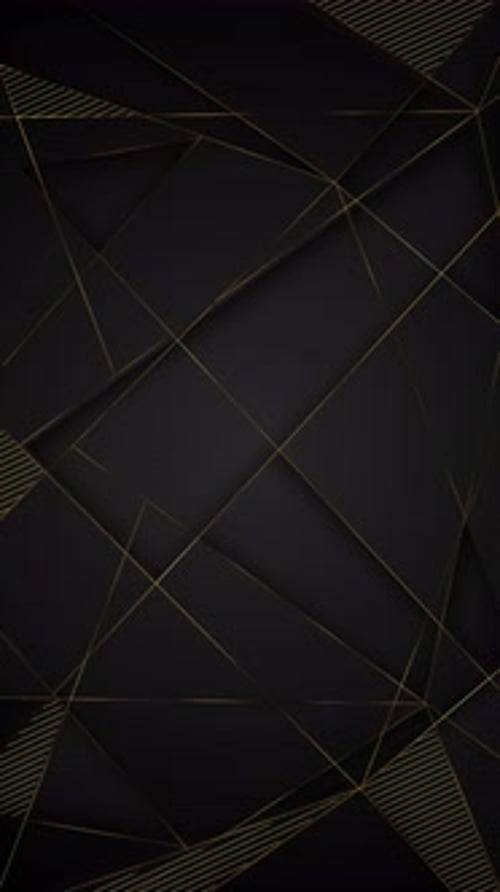 Luxury Golden Geometric Abstract Background