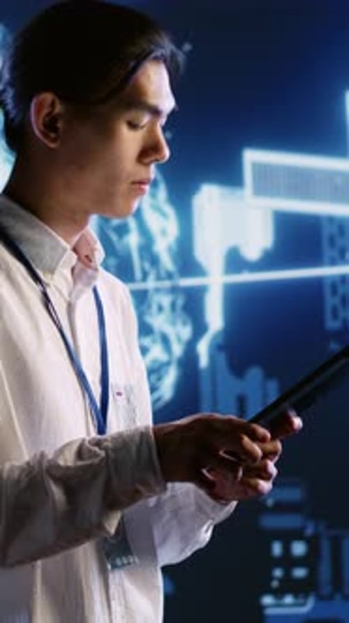 Der Administrator eines vertikalen Videosystems entwickelt ein neuronales KI-Netzwerk