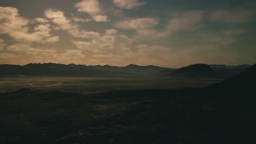 Moving Atmospheric Formations Produce Captivating Scenic Views for Displays