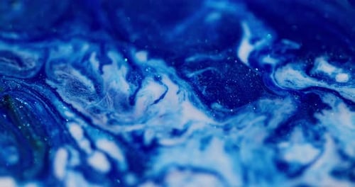 Blob Abstract Ripple Stream Marble Paint Water