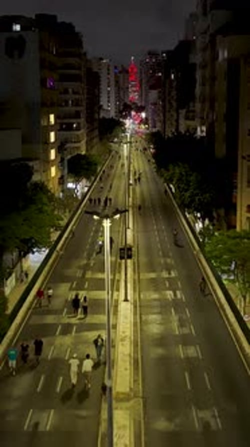 Minhocao Park At Sao Paulo In Sao Paulo Brazil.