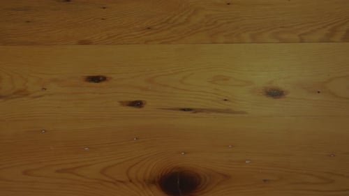 Close Up, Man Picks Up Letter and Seals it.