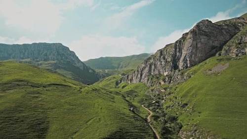 view from the top of the mountain