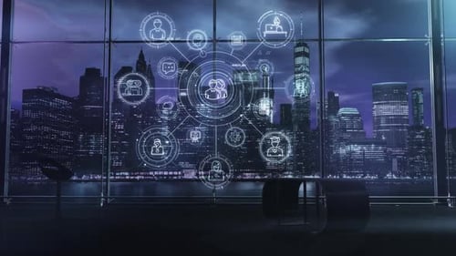 Infographics About a Business Team and Teamwork