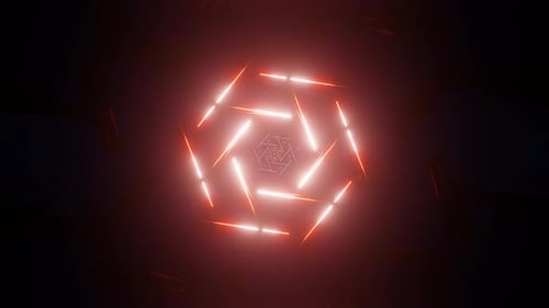 Plano de fundo perfeito com desenhos geométricos rotativos