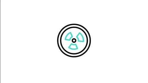Radiation Animated Icon