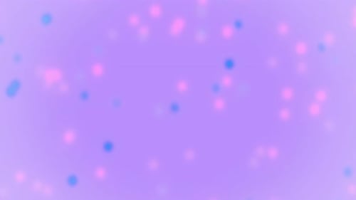 Violetter Hintergrund mit rosa und blauen Punkten