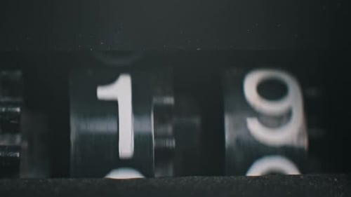 Rotating Number Blocks Counting Up