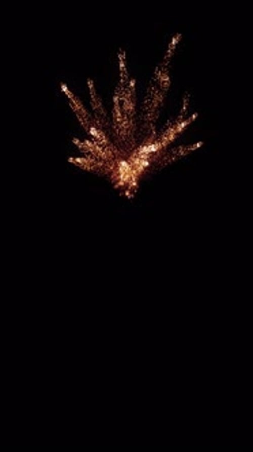 Dynamic Particle Burst Motion Graphic