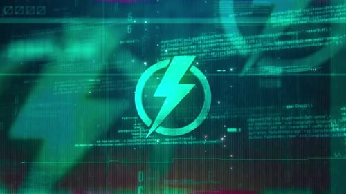 Futuristic Digital Technology Logo Reveal Opener