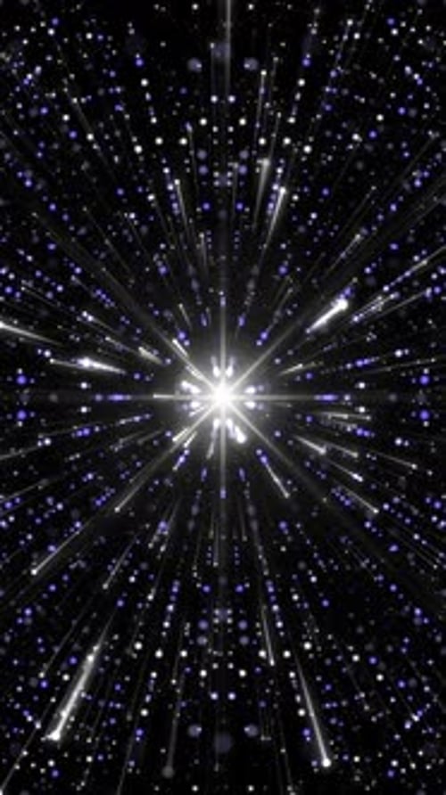 Abstract Colorful Light Particle Background Loop V3