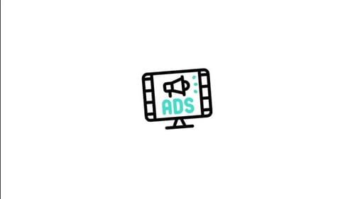 Animiertes Promotion-Symbol