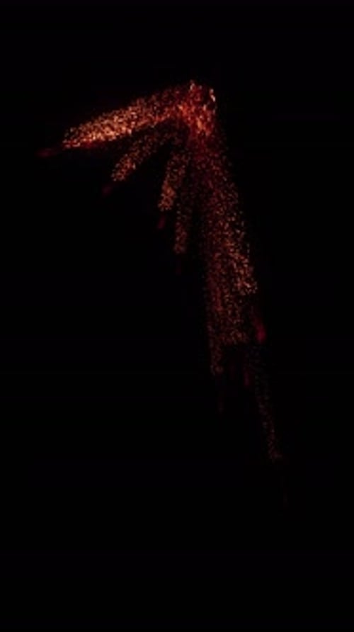 Quick Particle Burst Logo Opener Animation