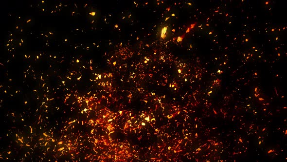 Night Sparkling Obstruction, Backgrounds Motion Graphics ft. fire ...