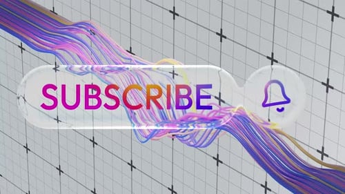 Botão de campainha de assinatura de vidro líquido