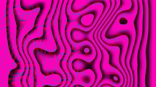 Moving shape layer style motion background . Seamless pattern twist futuristic glossy liquid