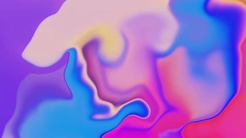 Vibrant Fluid Gradient Abstract Motion Background