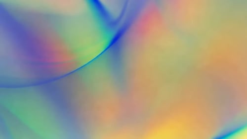 Fond dégradé holographique abstrait avec fluide lisse M