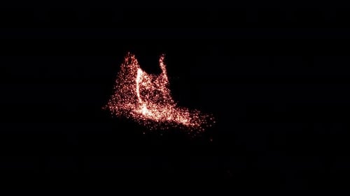 Fondo ondulado de luz mágica