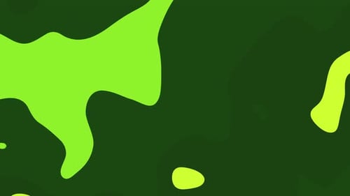 Abstract Fluid Organic Green Background Modern Vibrant Liquid