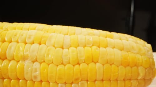 Close Up of Fresh Corn on the Cob