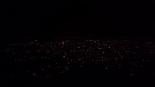City panorama of at night