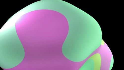 Dreamy Pastel Blobs Morph & Float Loop 4K